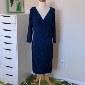 Ralph Lauren navy dress 8